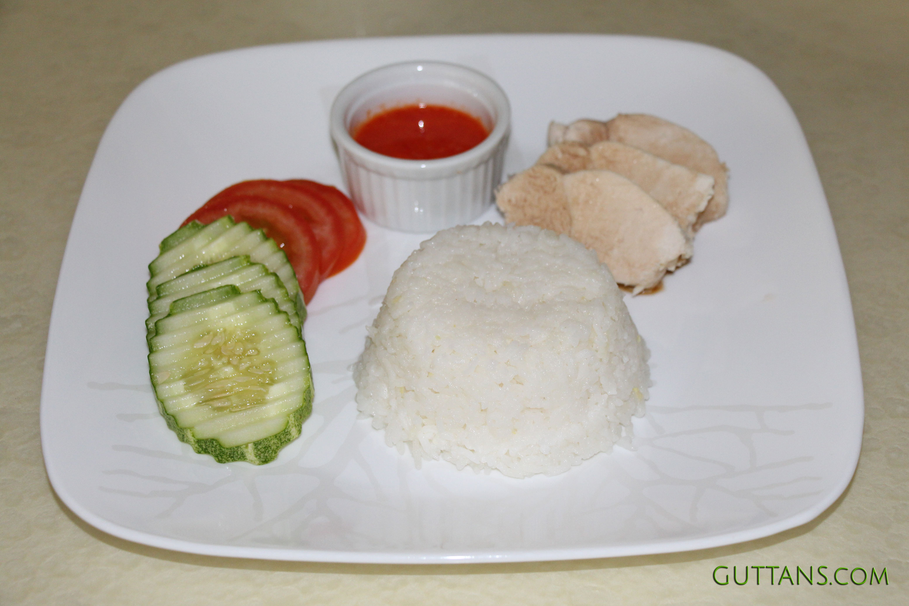 Hainanese Chicken Rice