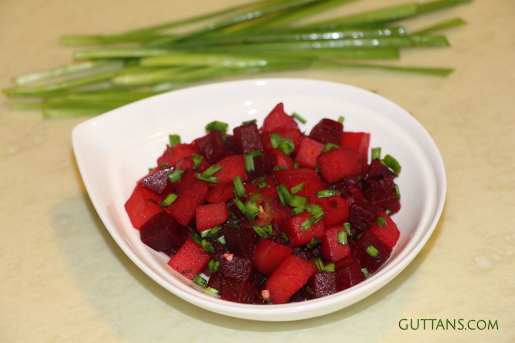 Beetroot Potato Stir Fry